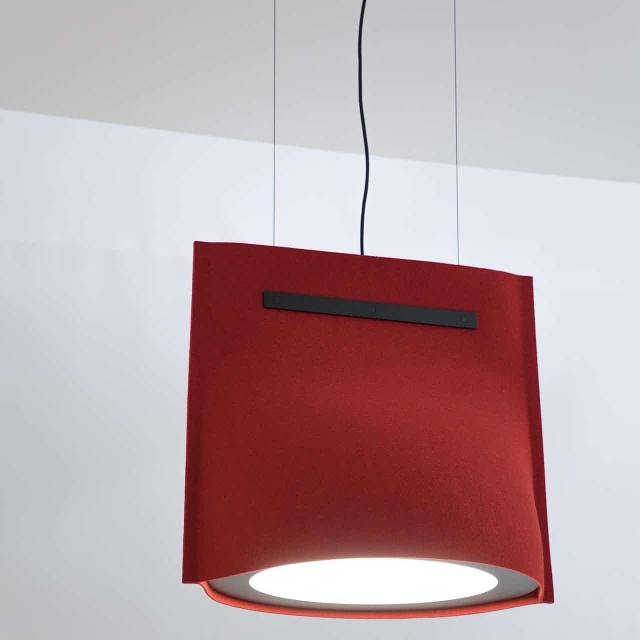 Creatieve akoestische lamp in de vorm van een bel