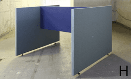 EASYfabric Screen - gestoffeerd akoestisch scherm