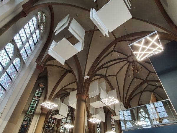 Akoestische oplossingen in kerk