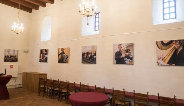 Akoestische fotopanelen kerk