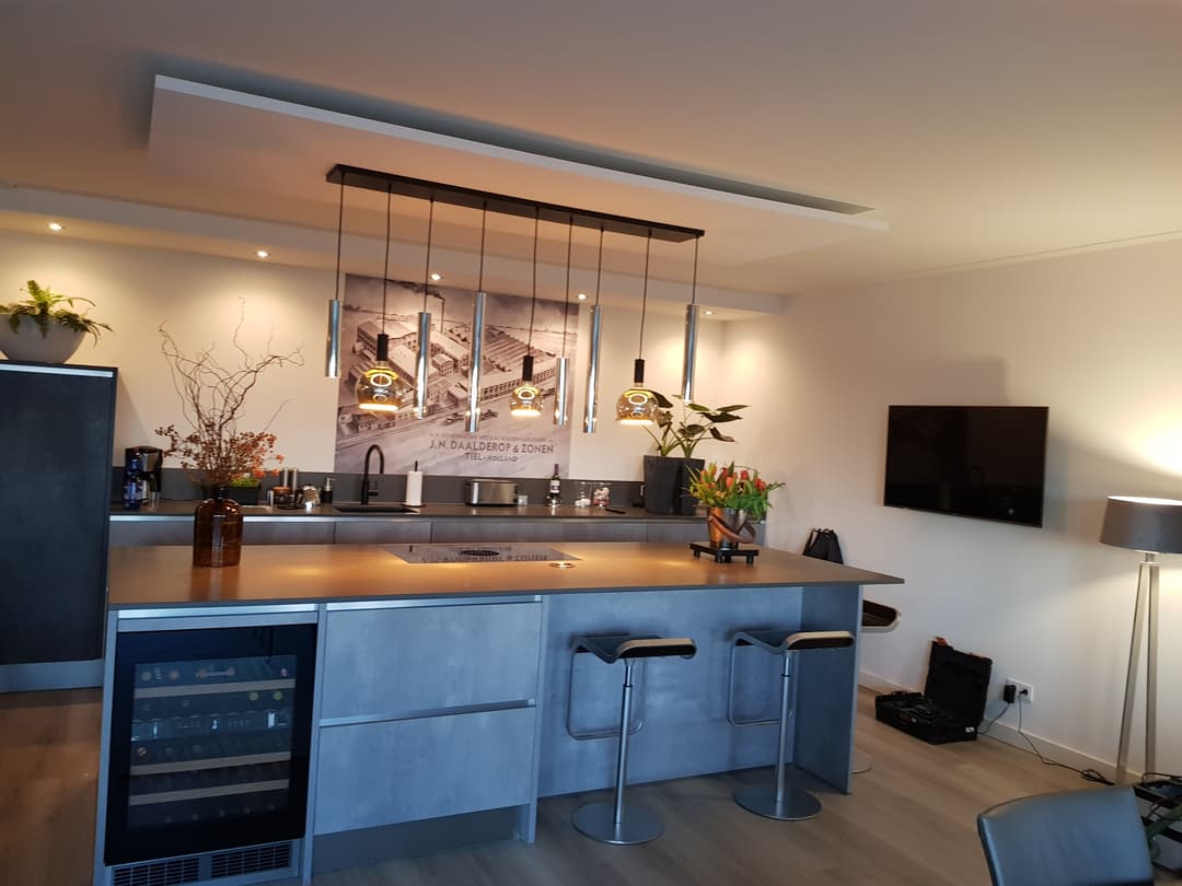 Plafondeiland keuken - akoestiek woning