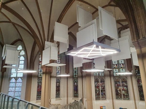 Akoestische oplossing kerk