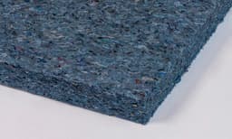 Geluidabsorptie gemaakt uit recycled materiaal.