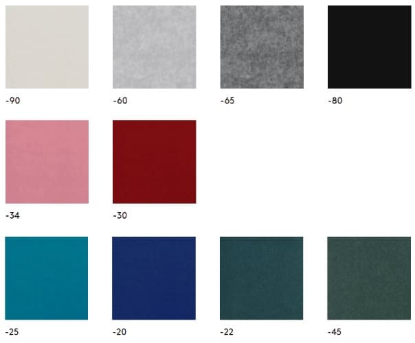 Abstracta vilt kleuren