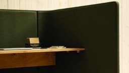BuzziSpace - BuzziTemp - Gestoffeerd akoestisch bureauscherm