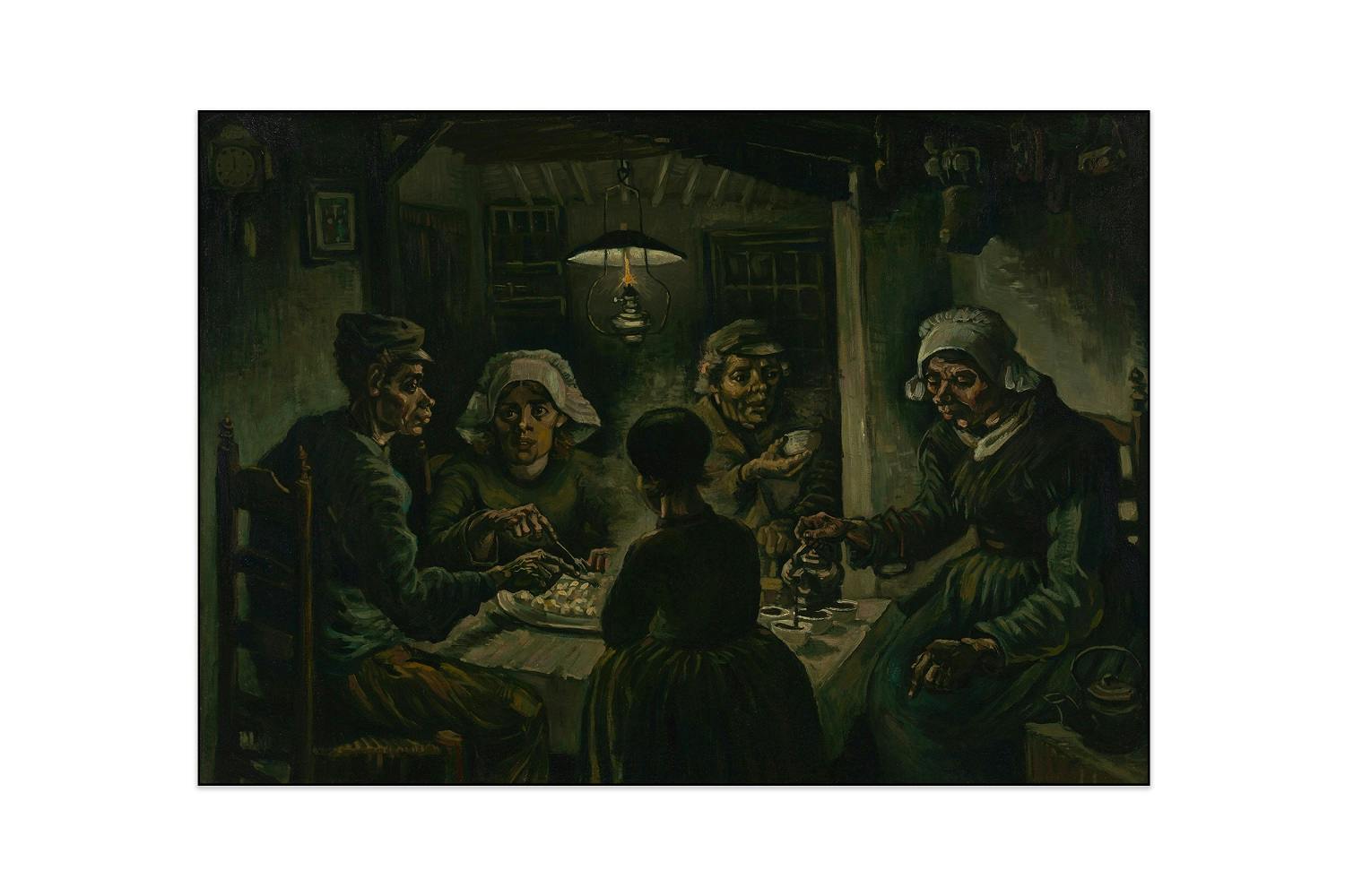 Fotopaneel - Vincent van Gogh - De aardappeleters