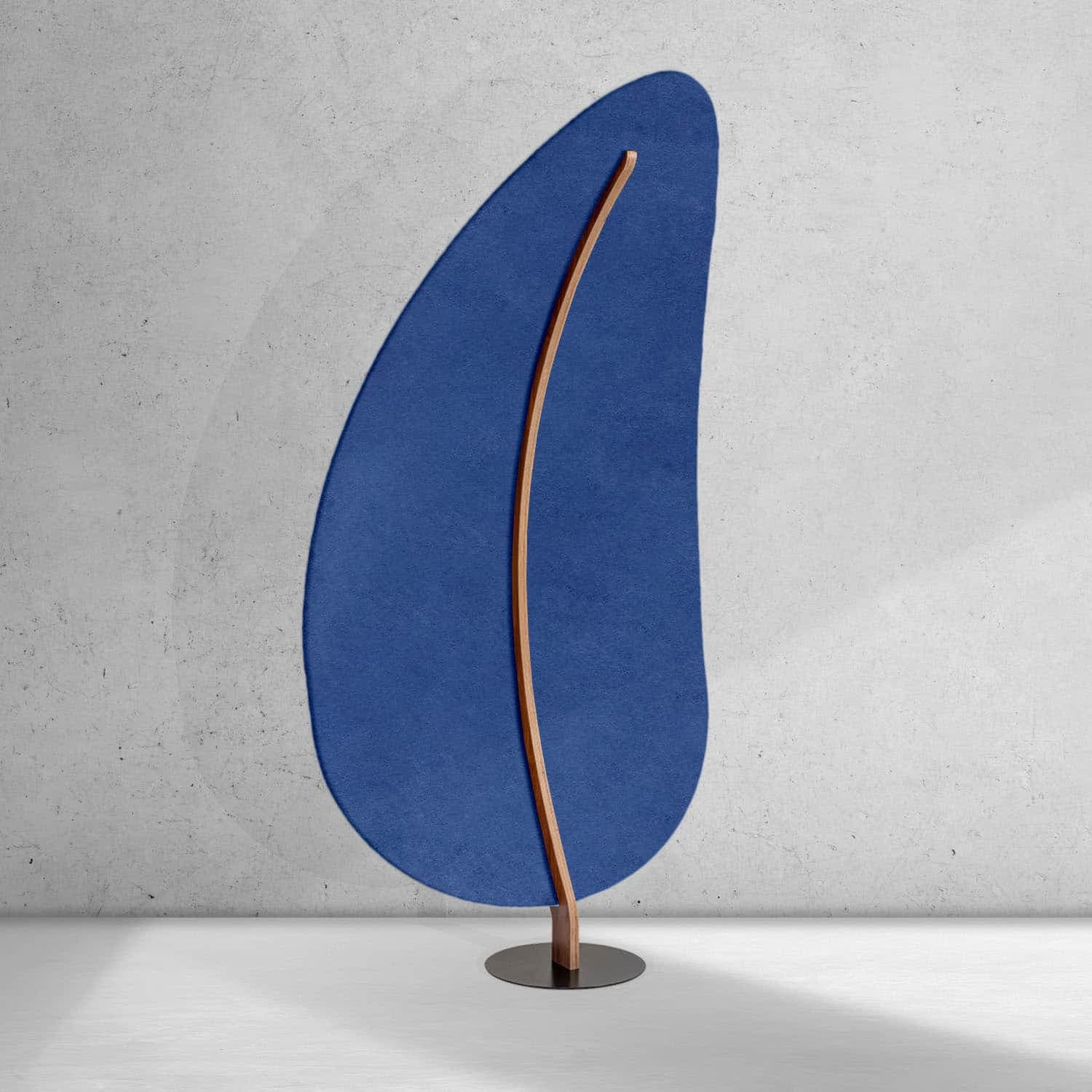 EASYfelt LeaveMe Ovate walnut blue