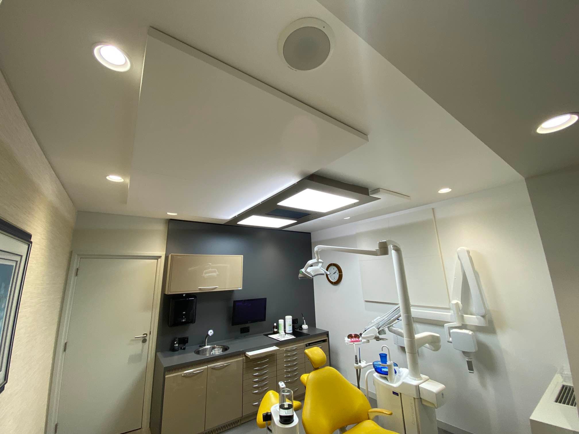 Tandartspraktijk akoestische panelen