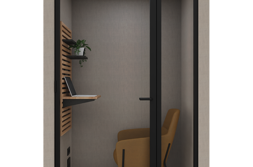 Hybrid Phonebooth+ Incl. Inrichting Lounge