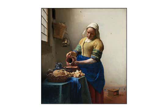 EASYphoto | Johannes Vermeer - Het melkmeisje