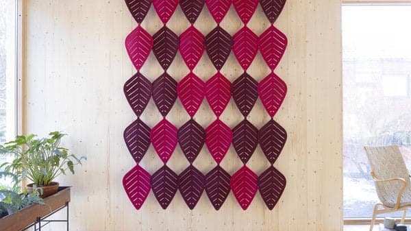 Abstracta airleaf wanddecoratie